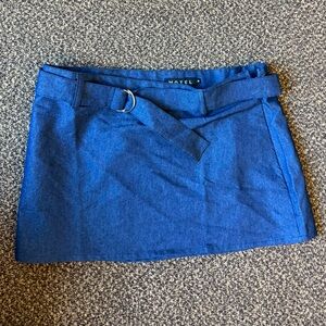 Denim Mini Skirt